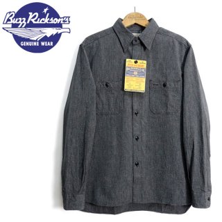 Хꥯ BuzzRickson's [BR26082]  Ĺµ С  COTTON COVERT WORK SHIRT