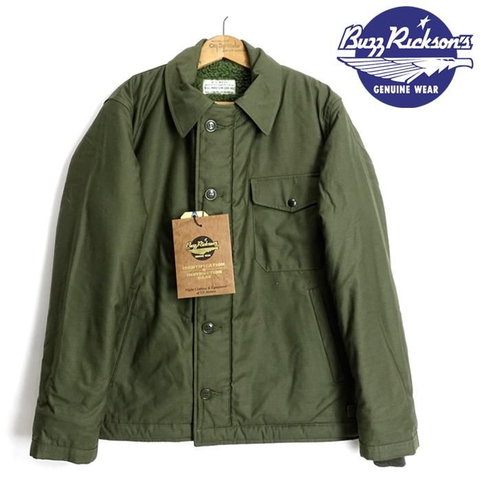 Buzz Rickson's Deck Fullzip Jacketusnavy