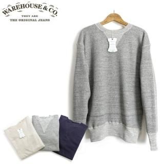 ϥ WAREHOUSE [467] 2ܿ˥롼ͥåξVå DOUBLE V CREW NECK SWEAT