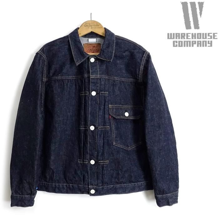 ウエアハウス WAREHOUSE Gジャン 1st デニムジャケット Lot DD-2001(T BACK STYLE) ONE WASH 日本製