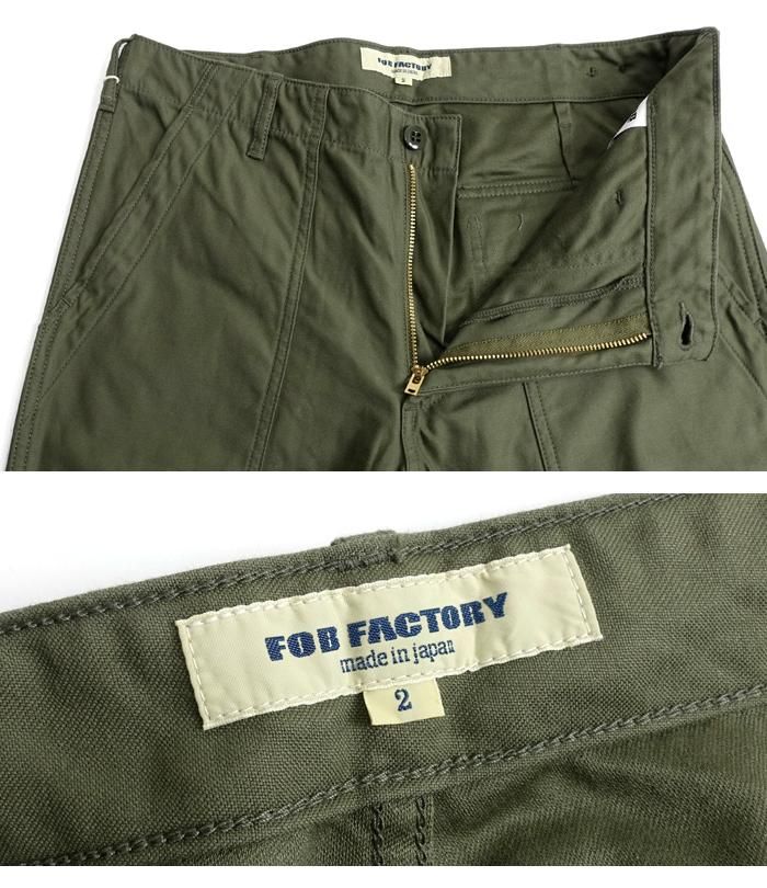 パンツ F.O.B FACTORY BAKER PANTS F0431 楽天市場】FOB FACTORY（FOBファクトリー） F0431 ベイカー