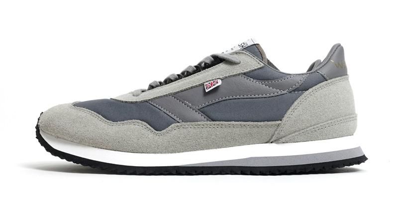 未使用　新品　WALSH UK6 ENSIGN 英国製　スニーカー　ウォルシュ WALSH (ウォルシュ) 【MADE IN ENGLAND】 ENSIGN エンサイン GREY