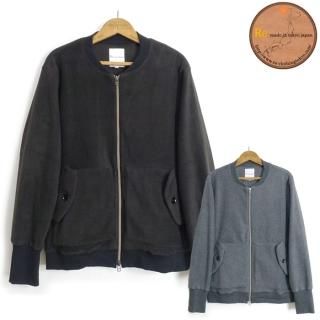 Re made in tokyo japan [5821A-CT] å ե꡼ å ֥륾 Solid Fleece Zip Blouson 