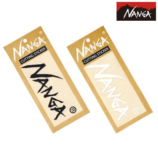 [メール便可] NANGA ナンガ [NA2254-3G515] CUTTING STICKER / ナンガ カッティングステッカー XS 日本製