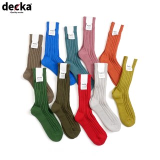 [メール便可]デカクォリティソックス decka quality socks [de-01] 靴下 ヘビーウェイト ソックス HEAVYWEIGHT PLAIN SOCKS