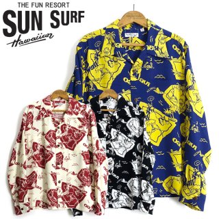 󥵡 SunSurf [SS29002] 2023ǯǥ Ĺµ ϥ RAYON HAWAIIAN SHIRT 