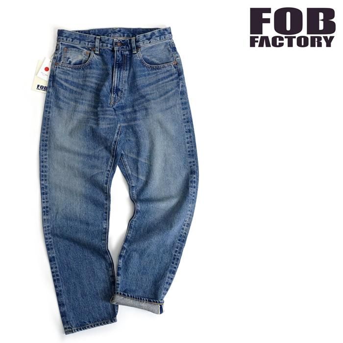 FOBファクトリー [F160] セルヴィッチ66デニム 5P SELVEDGE 66