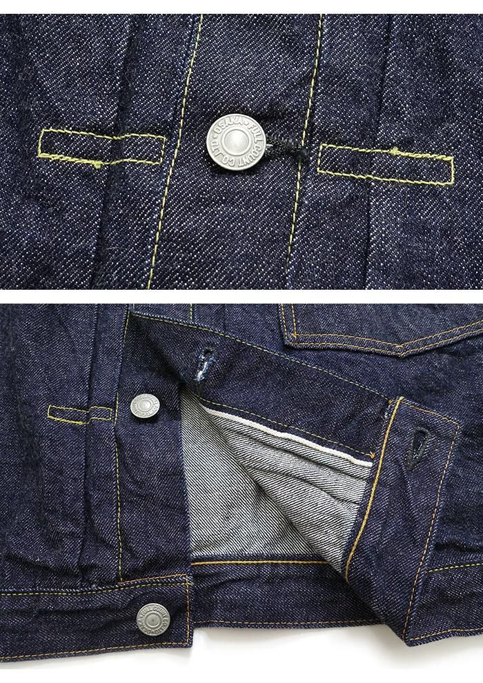 FULLCOUNT 2107W Type 1 Denim Jacket (One Wash) フルカウント