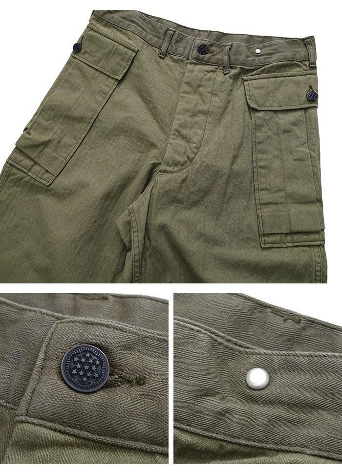 ウエアハウス WAREHOUSE Lot 1098 ヘリンボーン パンツ U.S.ARMY