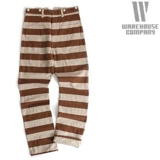 ϥ WAREHOUSE Lot 1230 ֥饦 ץꥺѥ BROWN PRISONER PANTS 