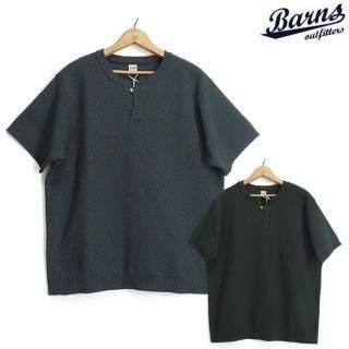 С BARNS [BR-24221] ͥå 롼եå ޡ˥å T / Keyneck Loose Fit Concho T-shirt