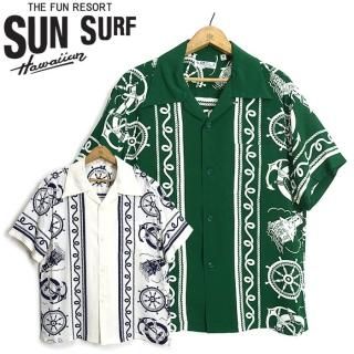 󥵡 SunSurf [SS39230] 2024ǯǥȾµ ϥ RAYON HAWAIIAN SHIRT 