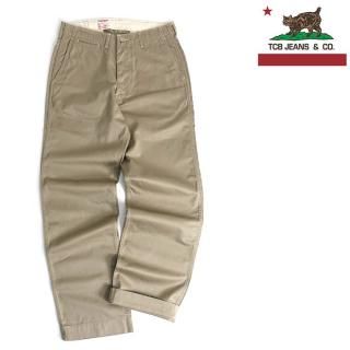 <img class='new_mark_img1' src='https://img.shop-pro.jp/img/new/icons59.gif' style='border:none;display:inline;margin:0px;padding:0px;width:auto;' />TCB  TCB jeans [TCB-41KHAKI] Stay Gold Chino | 41 Khaki  ƥ   41 