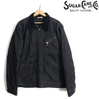 奬 SUGARCANE [SC15609] ֥ǥ˥ ѥåǥå 㥱å BROKEN DENIM PADDED WORK JACKET 