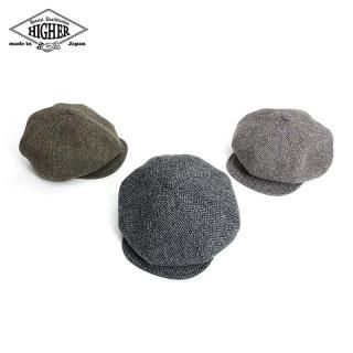 [᡼ز] HIGHER ϥ䡼 [HT24027] ϥꥹĥ إܥ 㥹å HARRIS TWEED HERRINGBONE CASQUETTE 