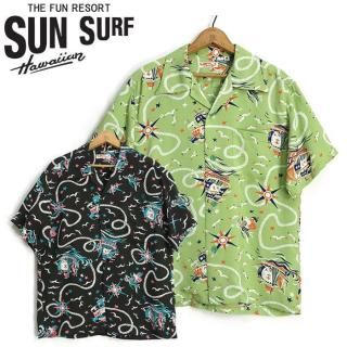 <img class='new_mark_img1' src='https://img.shop-pro.jp/img/new/icons14.gif' style='border:none;display:inline;margin:0px;padding:0px;width:auto;' />󥵡 SunSurf [SS39429] 2025ǯǥ Ⱦµ ϥ RAYON HAWAIIAN SHIRT 