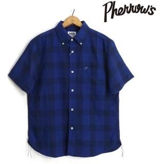 <img class='new_mark_img1' src='https://img.shop-pro.jp/img/new/icons14.gif' style='border:none;display:inline;margin:0px;padding:0px;width:auto;' />ե Pherrow's [25S-PBDS2] Ⱦµ åȥͥ BD Cotton linen BD shirt 