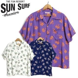 <img class='new_mark_img1' src='https://img.shop-pro.jp/img/new/icons14.gif' style='border:none;display:inline;margin:0px;padding:0px;width:auto;' />󥵡 SunSurf [SS39427] 2025ǯǥ Ⱦµ ϥ RAYON HAWAIIAN SHIRT 