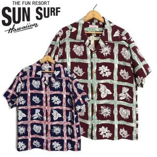 <img class='new_mark_img1' src='https://img.shop-pro.jp/img/new/icons14.gif' style='border:none;display:inline;margin:0px;padding:0px;width:auto;' />󥵡 SunSurf [SS39419] 2025ǯǥ Ⱦµ ϥ RAYON HAWAIIAN SHIRT 