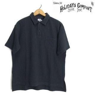 <img class='new_mark_img1' src='https://img.shop-pro.jp/img/new/icons14.gif' style='border:none;display:inline;margin:0px;padding:0px;width:auto;' />HOLIDAYS COMFORT by RIDING HIGH [H245-0201] å 㡼 ӥåݥ SEERSUCKER JERSEY BIG POLO