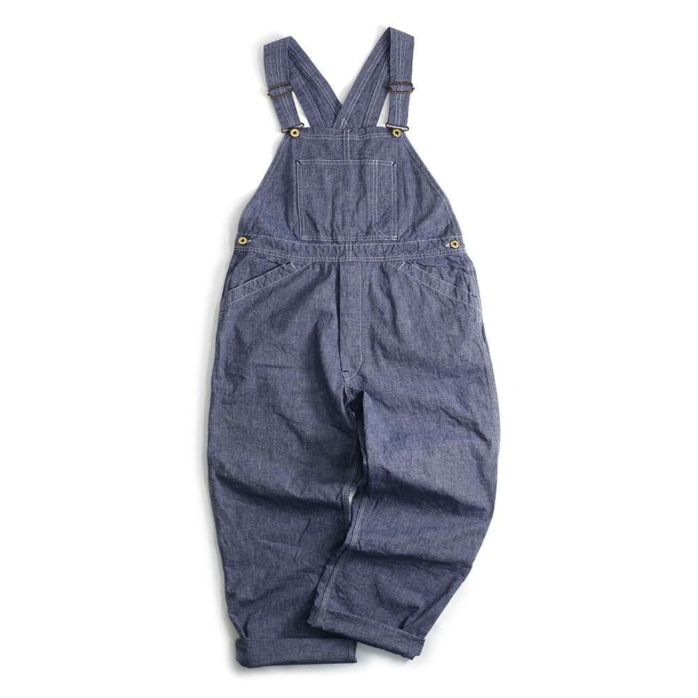 ウエアハウス WAREHOUSE Lot 1227 INDIGO PINCHECK OVERALL