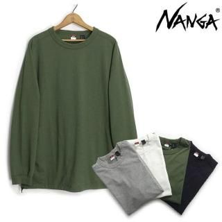 <img class='new_mark_img1' src='https://img.shop-pro.jp/img/new/icons14.gif' style='border:none;display:inline;margin:0px;padding:0px;width:auto;' />[᡼ز] NANGA (ʥ) [NW2411-1G808] Ĺµ  ϥ֥å С T ECO HYBRID OVERSIZED L/S TEE