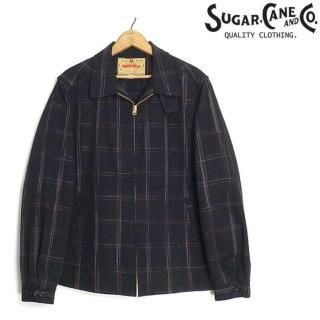 <img class='new_mark_img1' src='https://img.shop-pro.jp/img/new/icons14.gif' style='border:none;display:inline;margin:0px;padding:0px;width:auto;' />SUGAR CANE Add Human Labor [SC15842] åȥ졼 Х ݡĥ㥱å  GABARDINE CHECK SPORTS JACKET