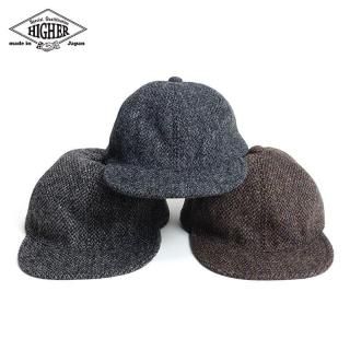 <img class='new_mark_img1' src='https://img.shop-pro.jp/img/new/icons14.gif' style='border:none;display:inline;margin:0px;padding:0px;width:auto;' />HIGHER ϥ䡼 [HT25021] ϥꥹĥɥȥߡ å HARRIS TWEED OATMEAL CAP 