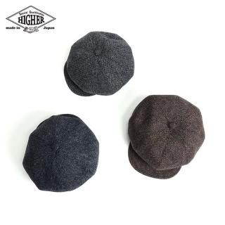 <img class='new_mark_img1' src='https://img.shop-pro.jp/img/new/icons14.gif' style='border:none;display:inline;margin:0px;padding:0px;width:auto;' />HIGHER ϥ䡼 [HT25028] ϥꥹĥɥȥߡ 㥹å HARRIS TWEED OATMEAL CASQUETTE 
