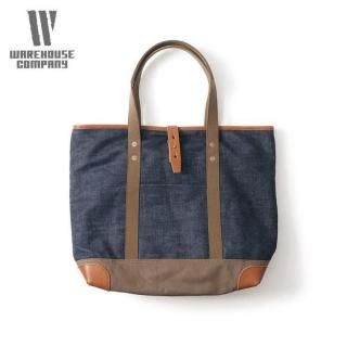 <img class='new_mark_img1' src='https://img.shop-pro.jp/img/new/icons14.gif' style='border:none;display:inline;margin:0px;padding:0px;width:auto;' />�������ϥ��� WAREHOUSE Lot 5212 �ǥ˥�ȡ��ȥХå� DENIM TOTE BAG ������
