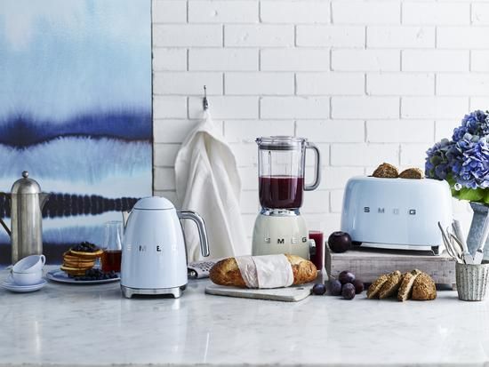 SMEG ケトル【Pastel Blue】