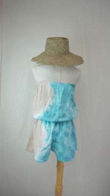 W-gauze Bare in one  Under the sea x Sandy Beach  