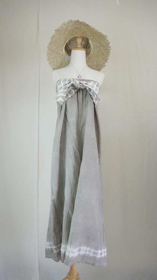 French Linen Ribbon All in one  Taupe  