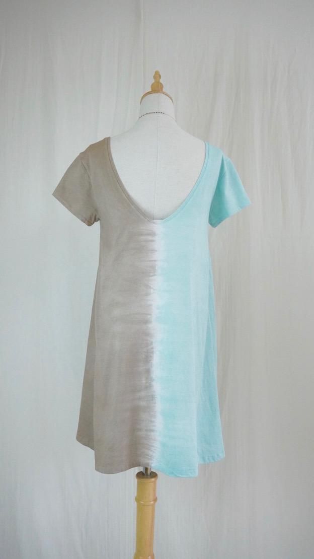 Cotton A line OP  Espresso x Sage  
