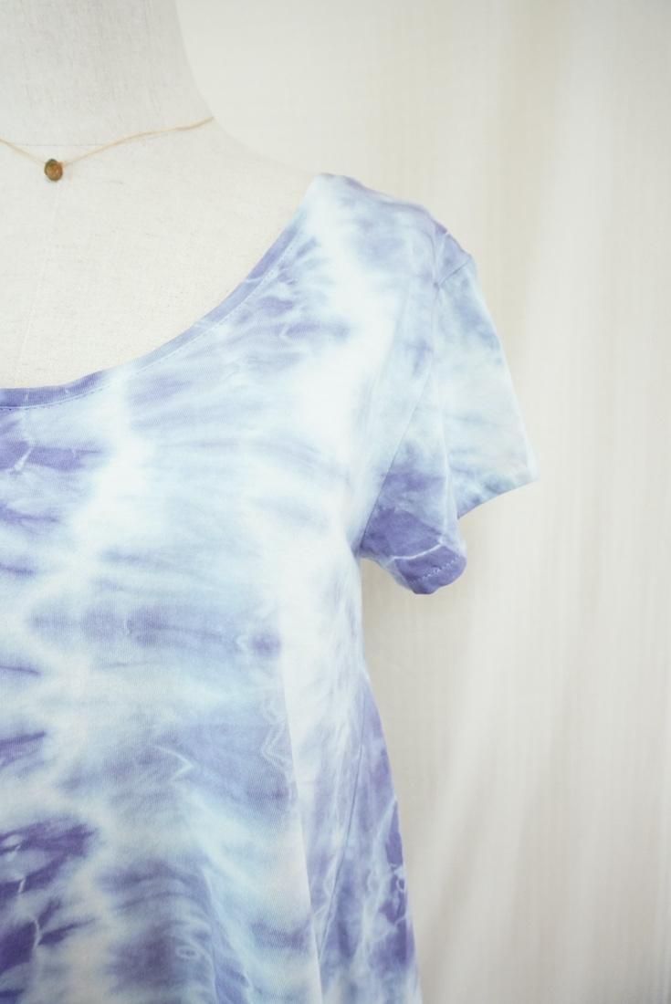 Cotton A line OP  Taupe x Lavender  