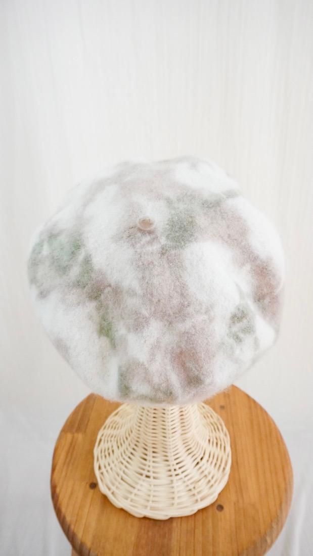 Wool Bellet   Taupe x GreenTea  