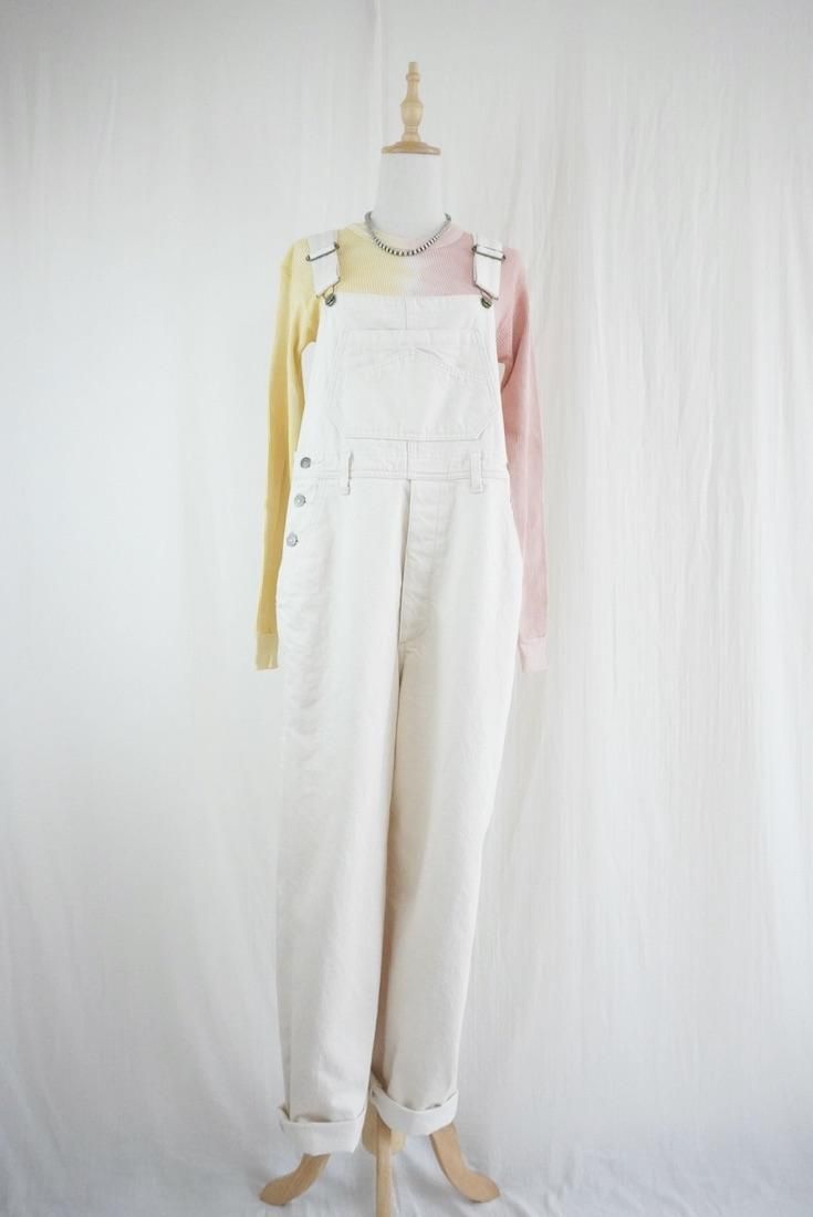 Organic Cotton Denim Overall  “ Natural ”
