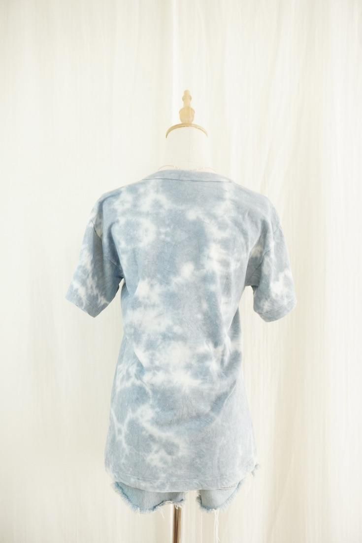 Organic Cotton Tee size S  Natural Dyed AI