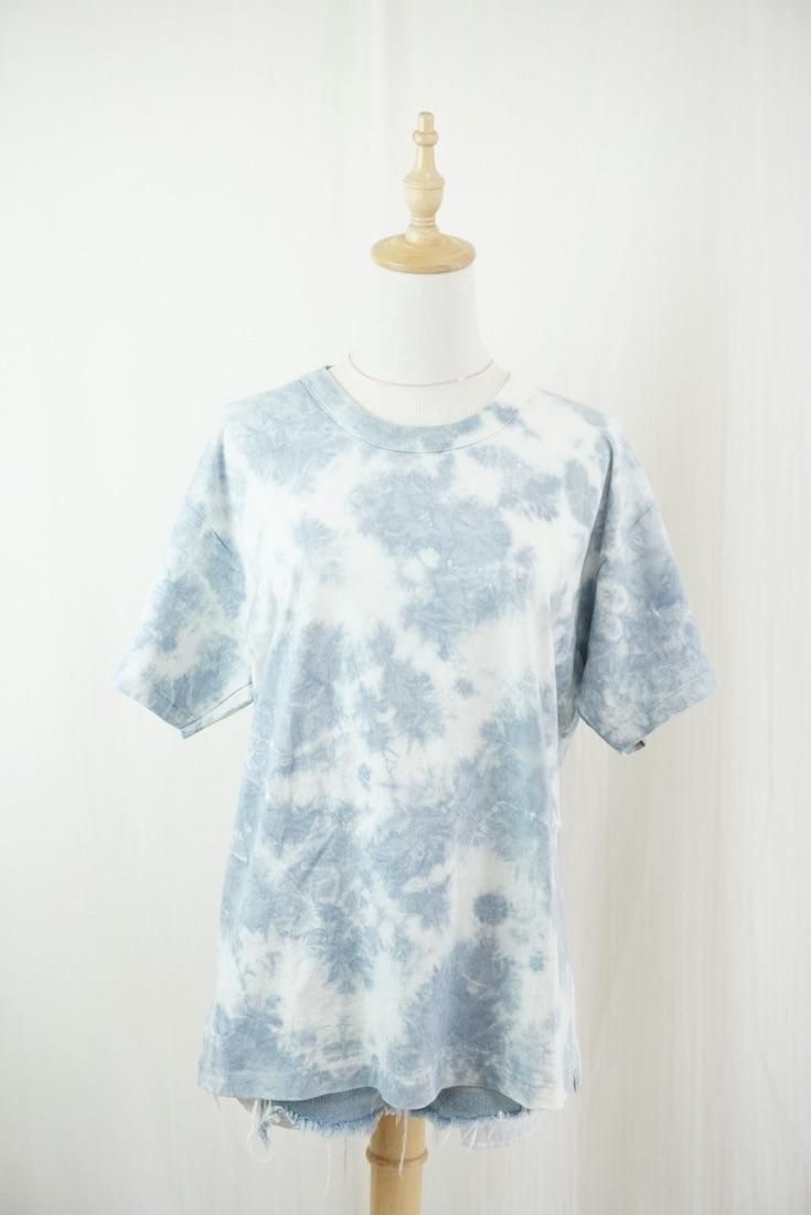 Organic Cotton Tee size M  Natural Dyed AI