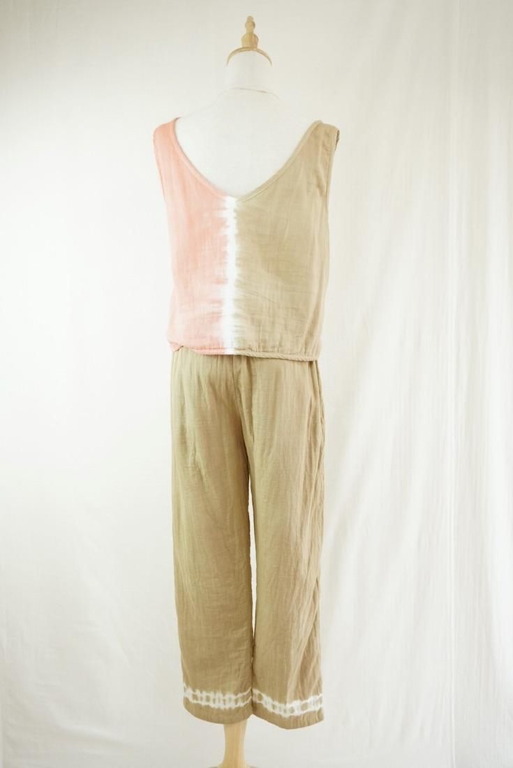 W gauze Easy Pants Hazelnuts 