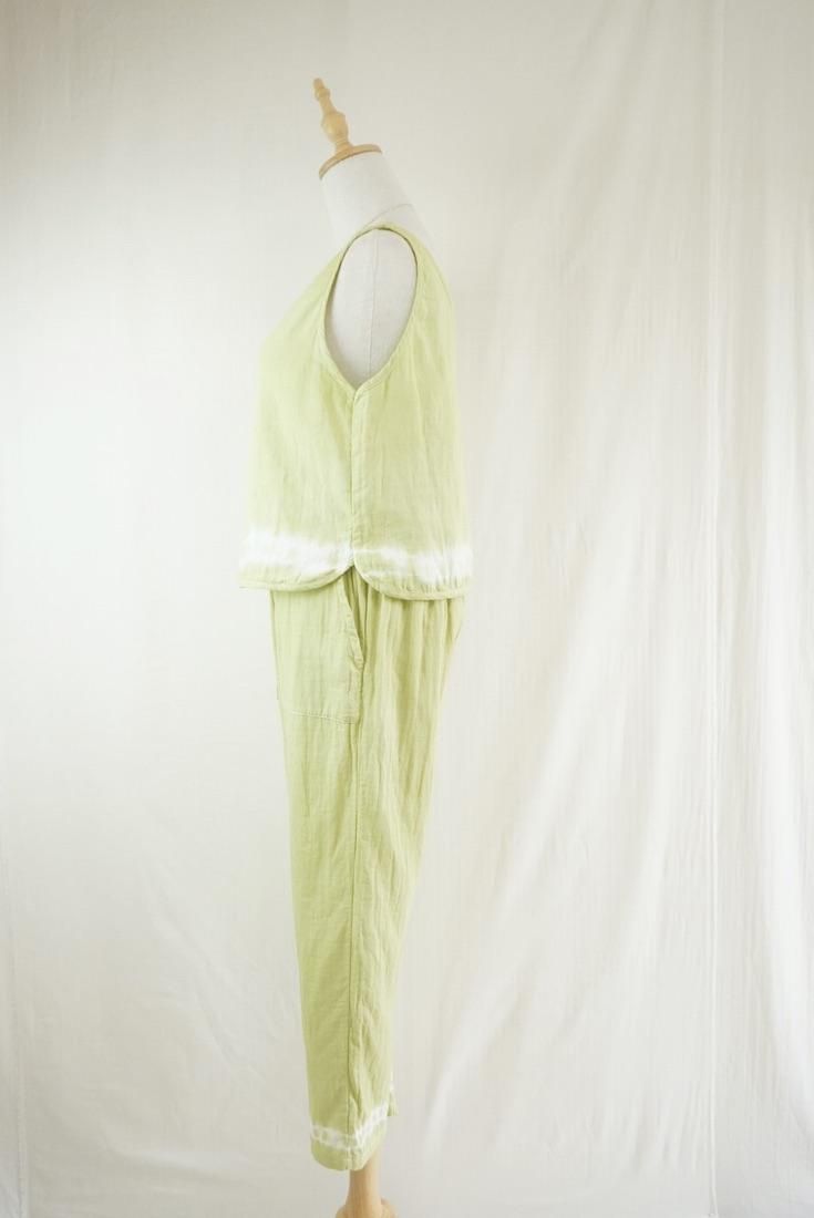 W gauze Easy Pants Ginkgo 