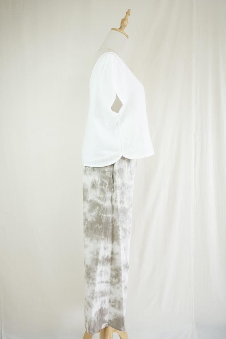 Cotton Relax Pants  Taupe 