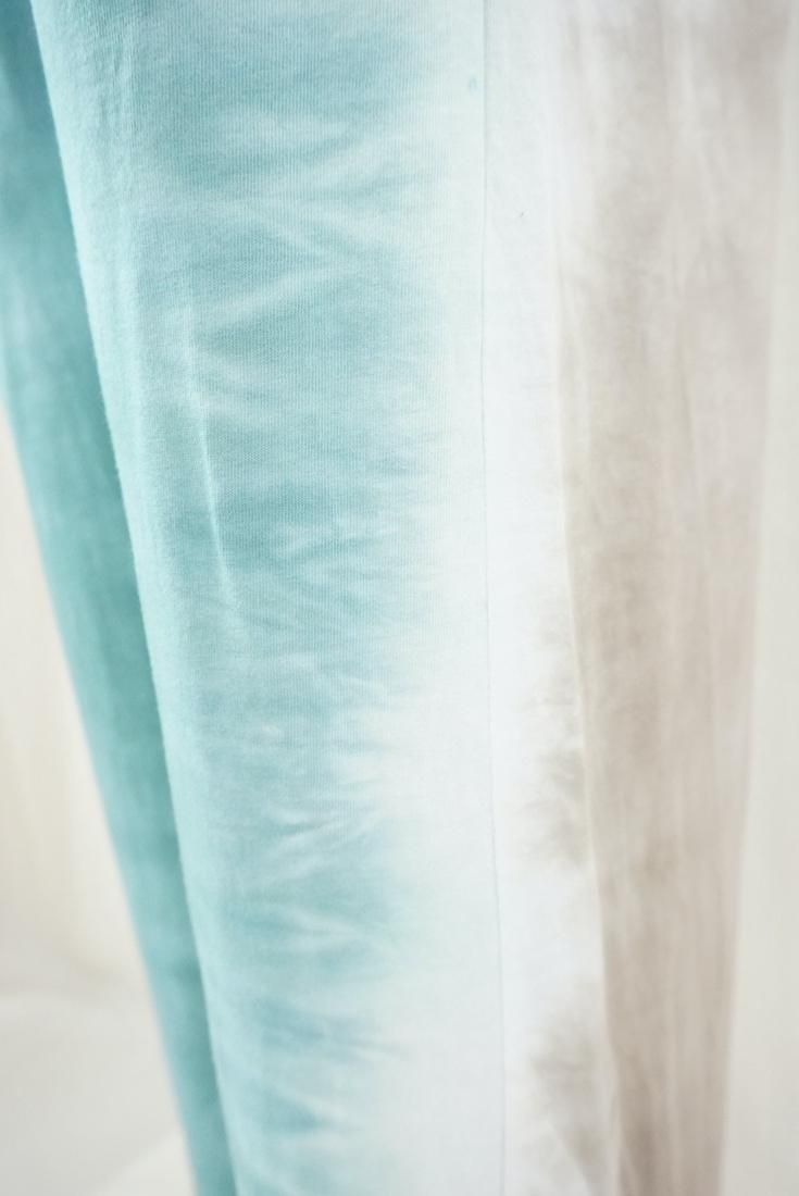 Cotton Relax Pants “ Deepgreen x Taupe ”