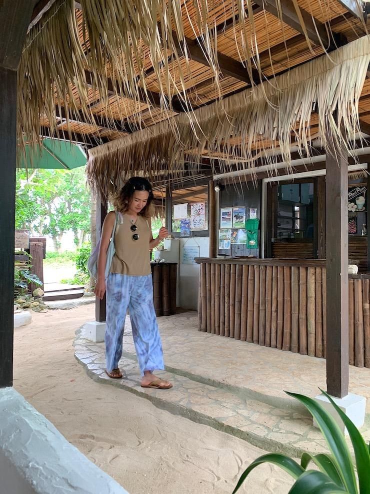 Cotton Relax Pants  Horizon 