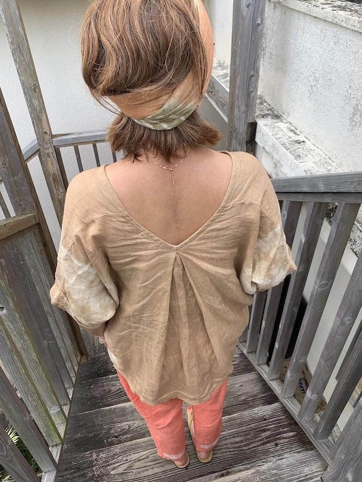 French Linen Relax Top  Horizon 