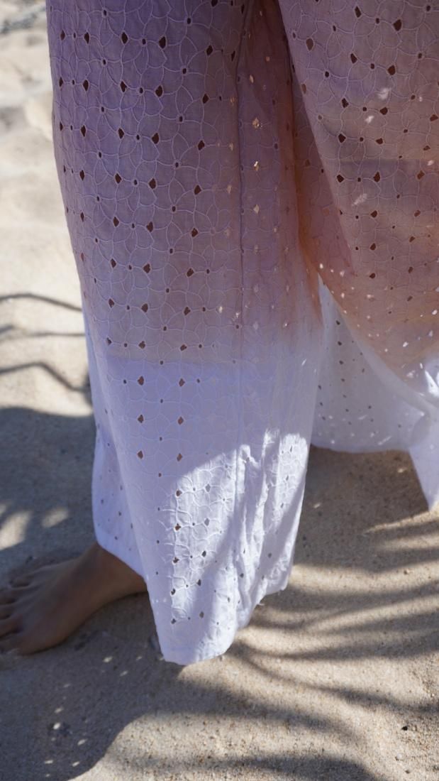 Lace Relax Pants  Lemon 