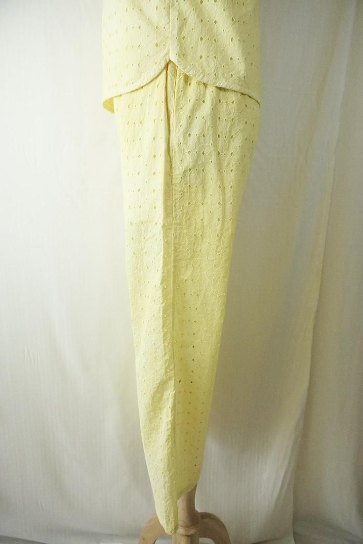 Lace Relax Pants  Lemon 