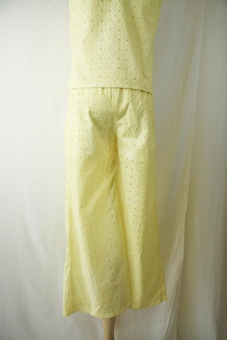 Lace Relax Pants  Lemon 