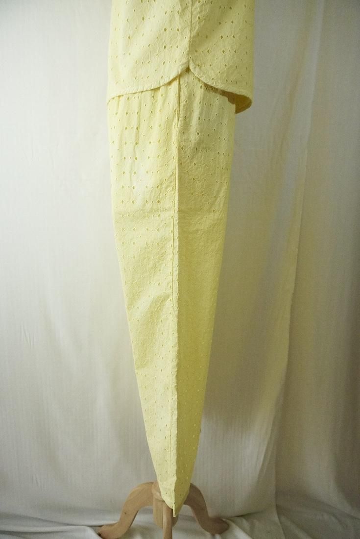 Lace Relax Pants  Lemon 