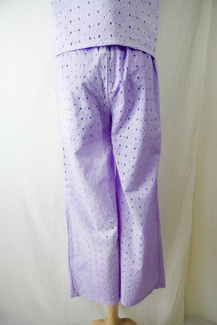 Lace Relax Pants  Lilac 